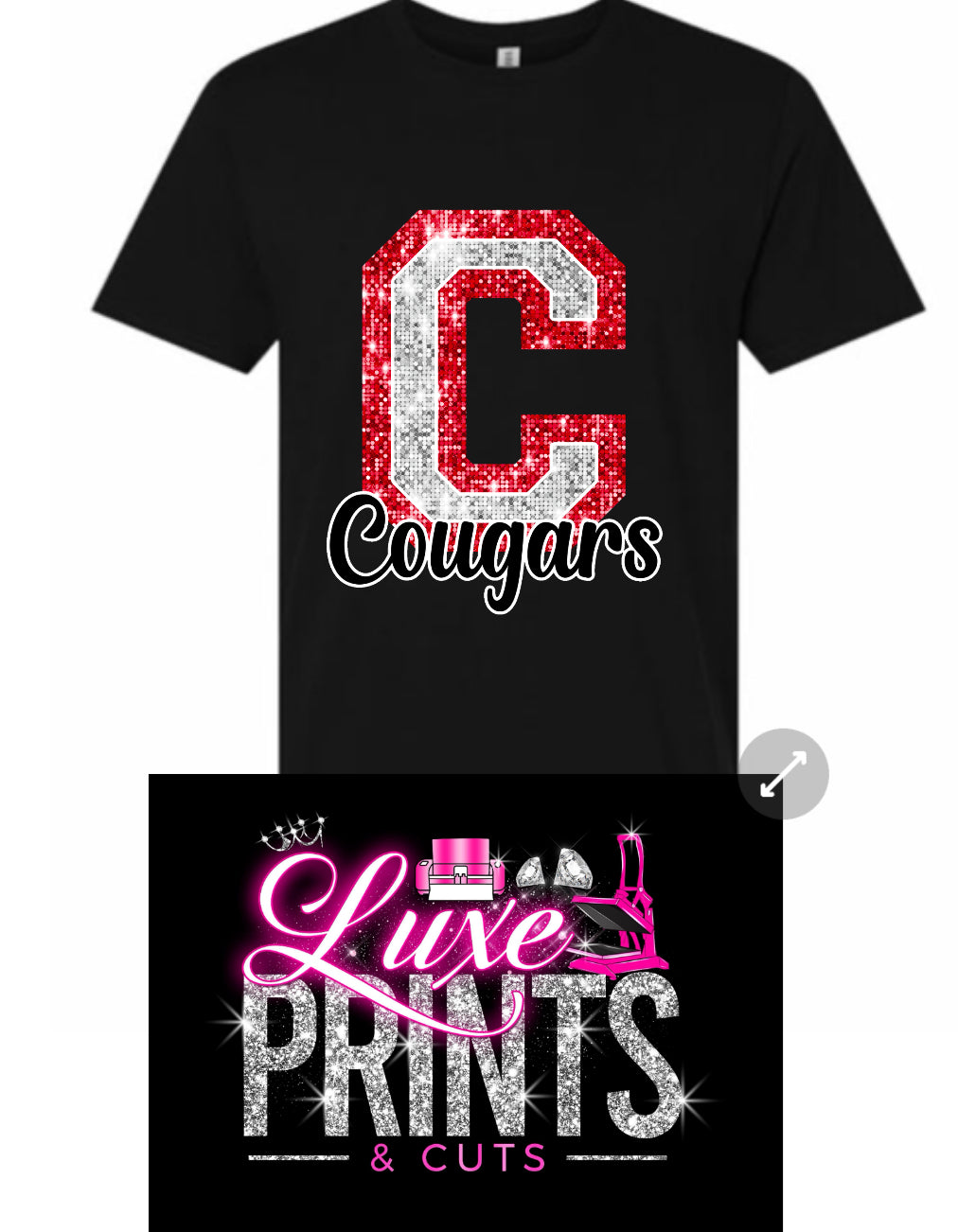 “Glitter C” Crosby Cougars