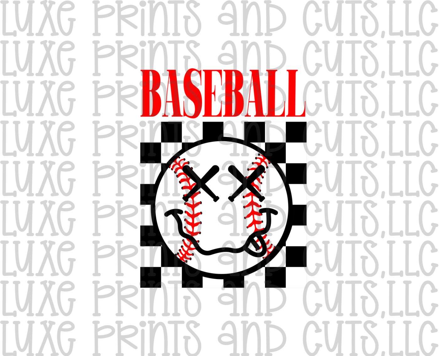 Baseball Face (TRANSFER ONLY)