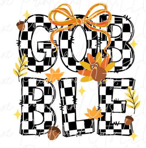 Checkered Gobble (TRANSFER ONLY)