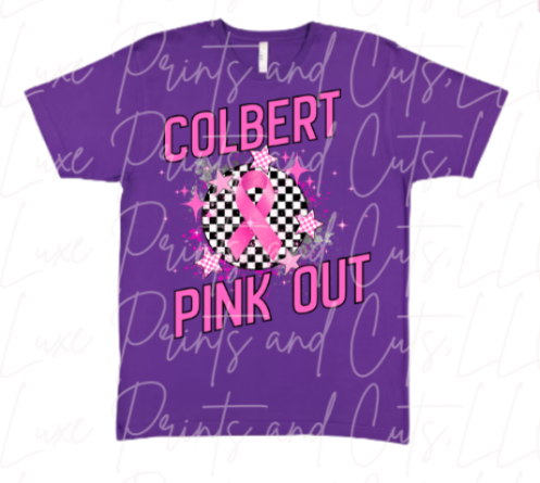 Colbert Checkered Pink Out