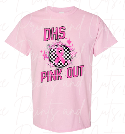 DHS Checkered Pink Out