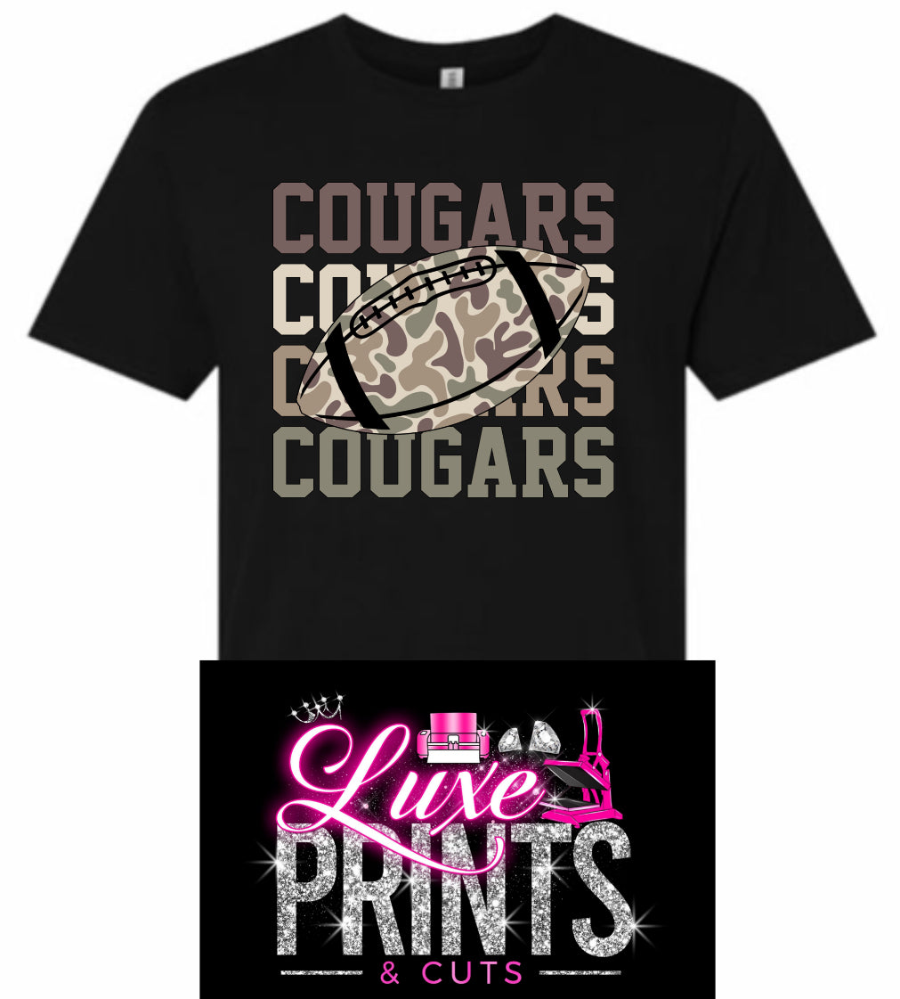 Cougar Camo Football