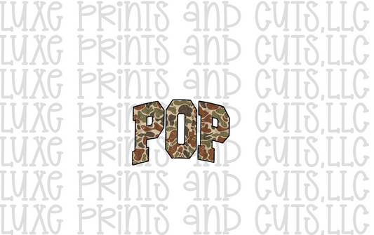 Camo Grandpa Variations (TRANSFER ONLY)