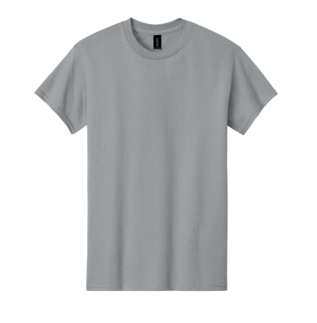 Gravel Grey Heavy Cotton Gildan Shirt