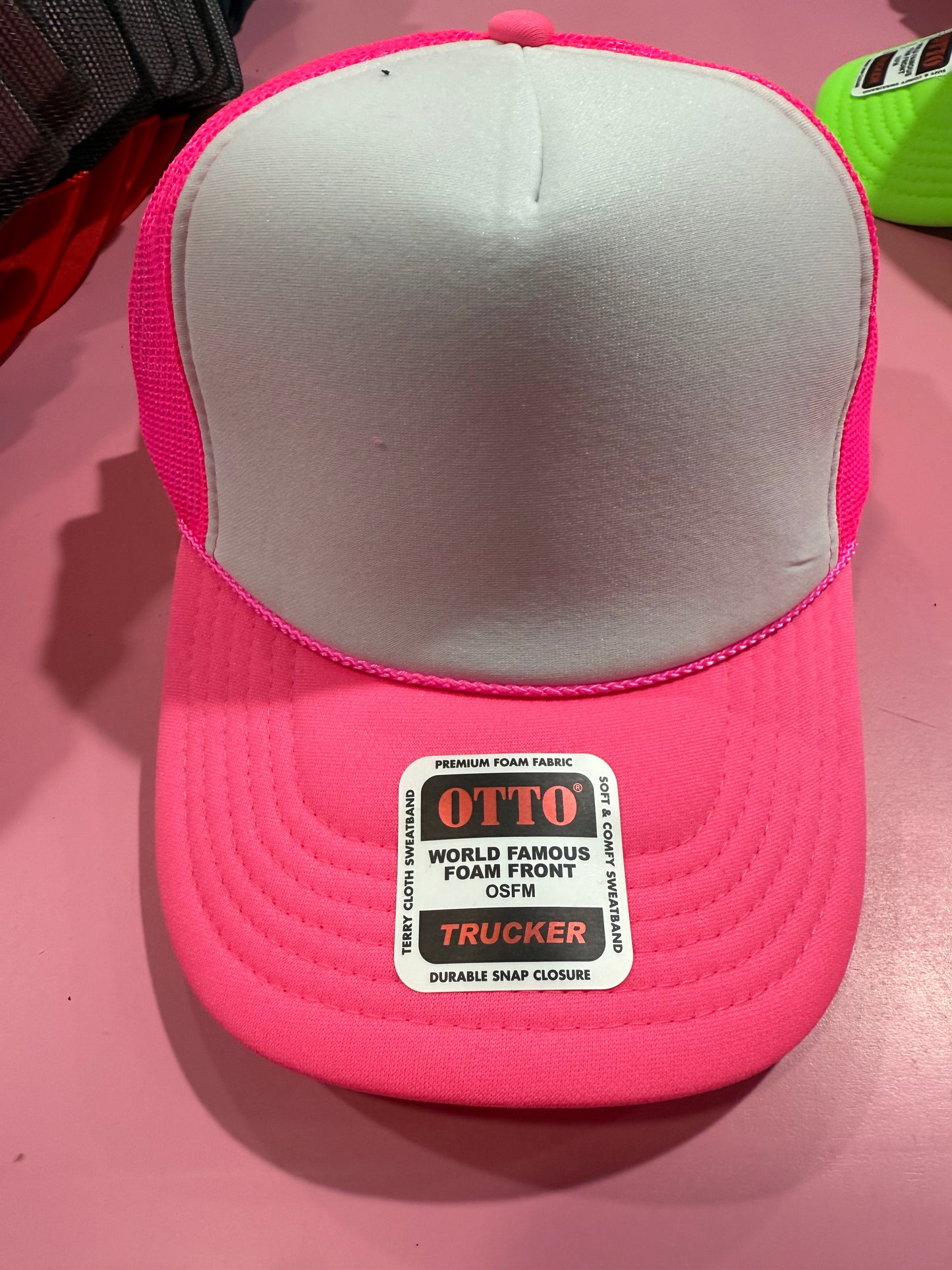 Hot Pink White front Otto