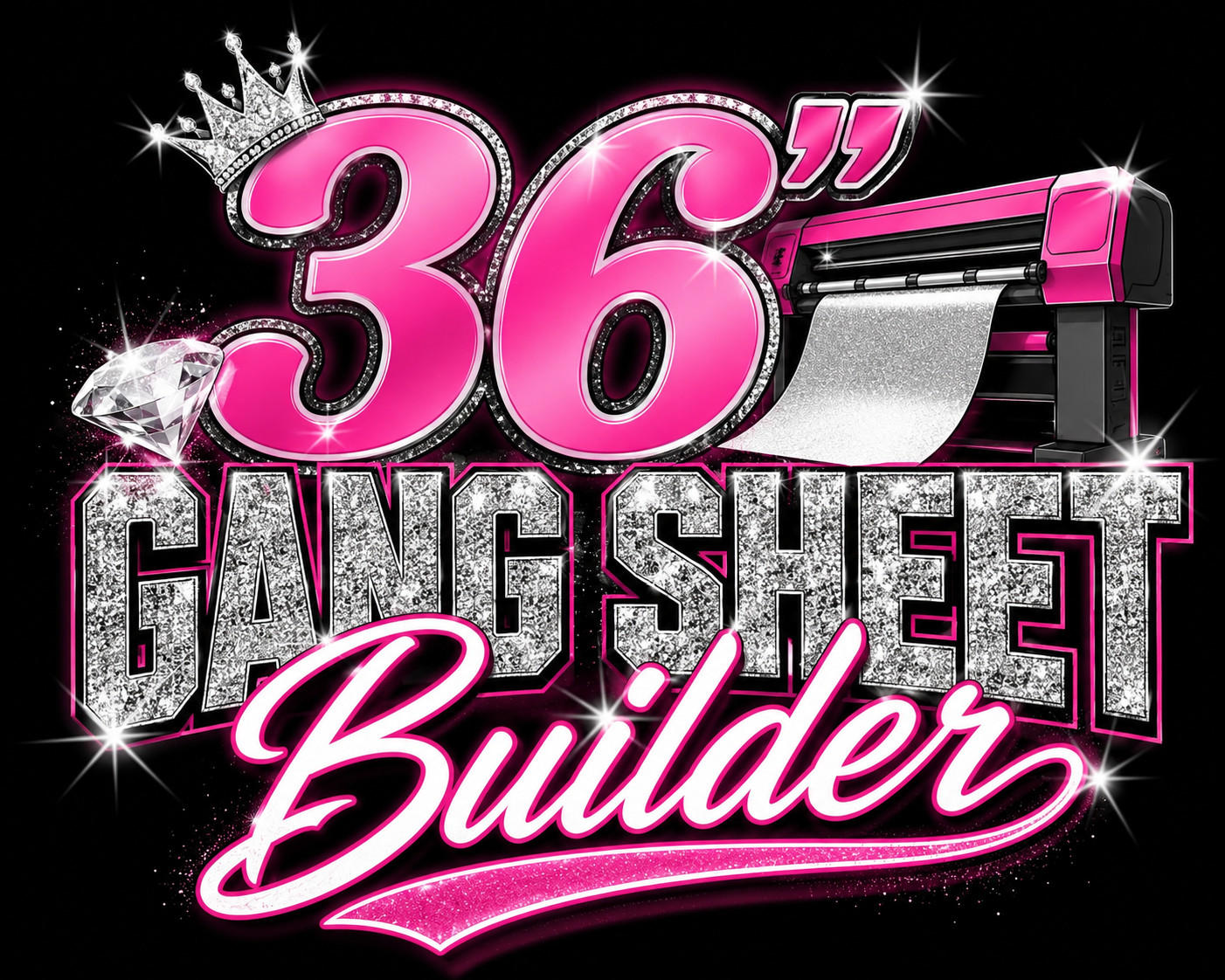 36" Gang Sheet Builder