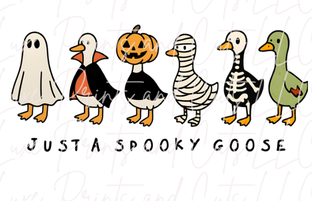 Just a Spooky Goose (TRANSFER ONLY)