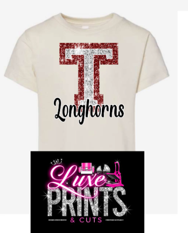 "Glitter" T Longhorns