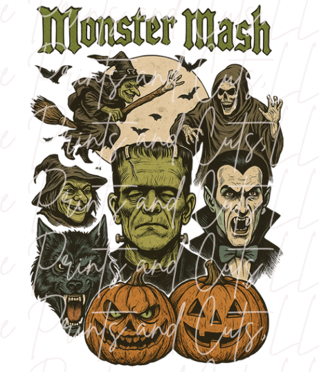 Retro Monster (TRANSFER ONLY)