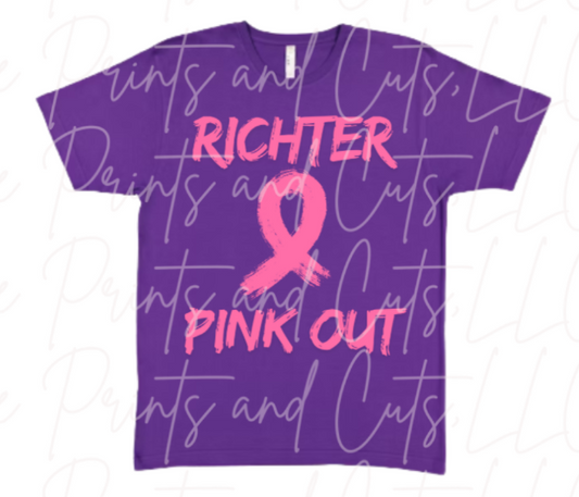 Richter Pink out distressed