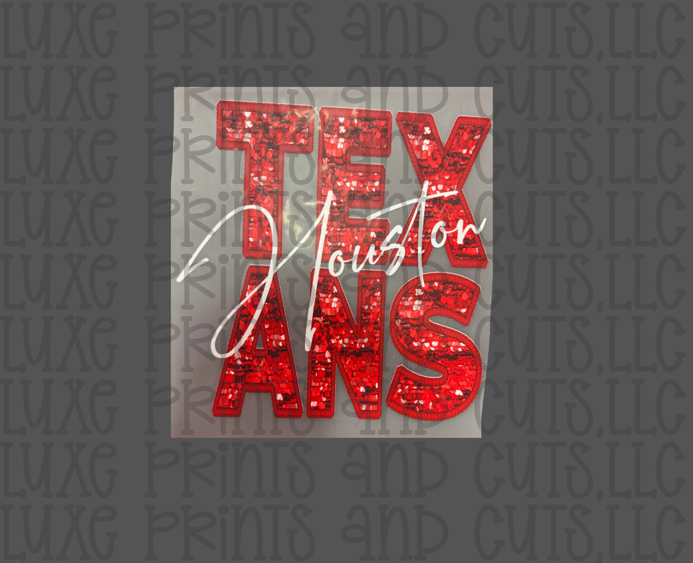 Rhinestone Effect Texas (TRANSFER ONLY) SALE