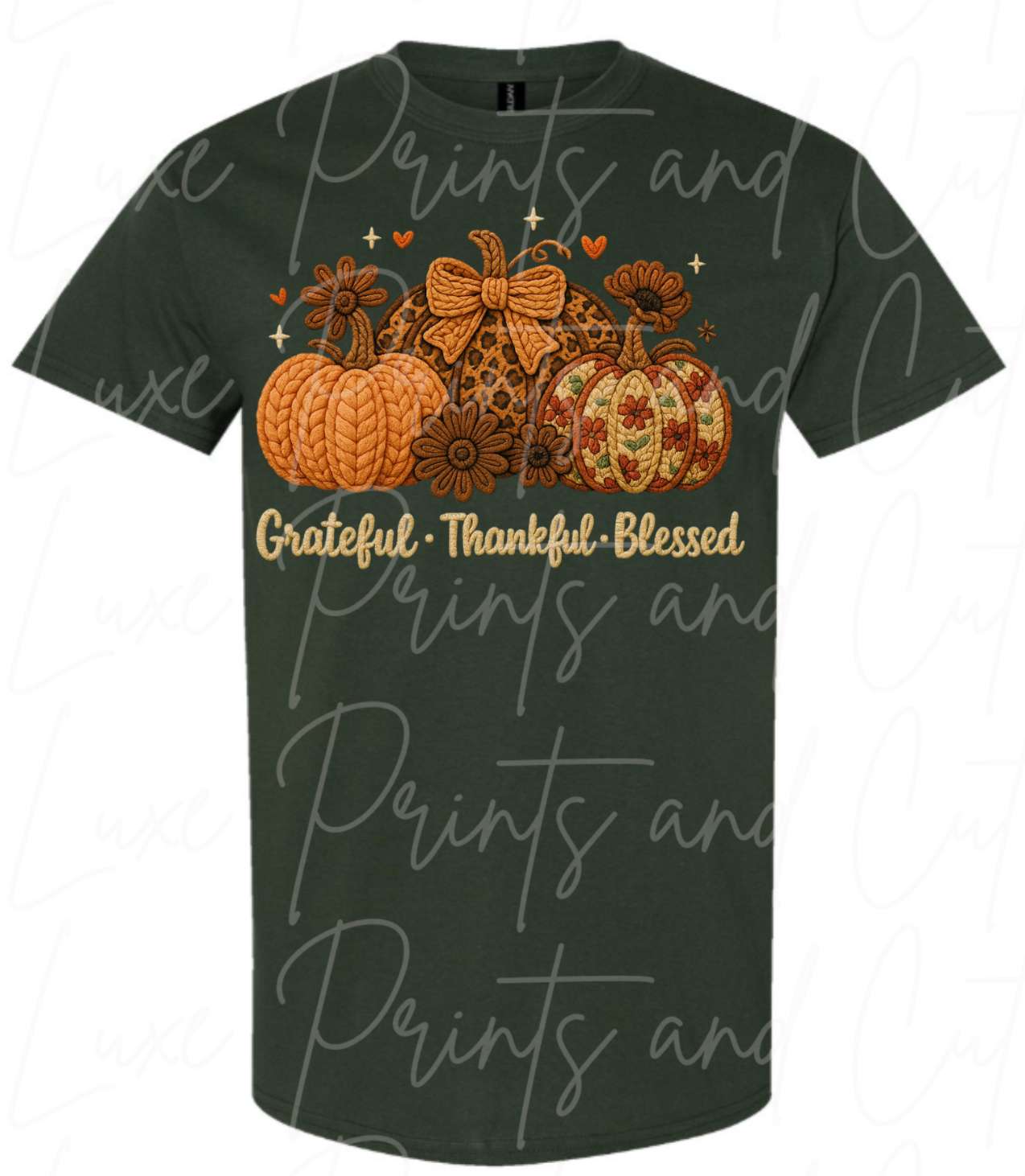 Crochet Greatful,Thankful and Blessed