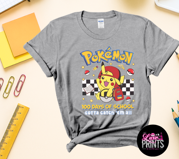 Pokemon 100 days of school