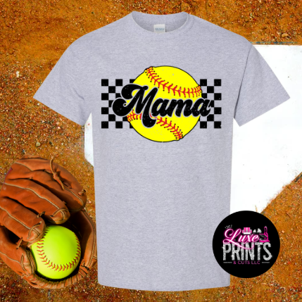 Checkered Mama Softball