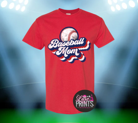 Retro Baseball Mama