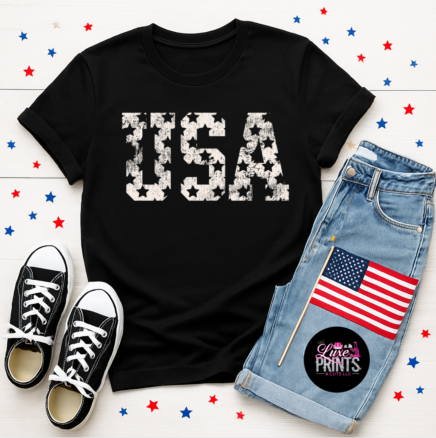 Star USA Text