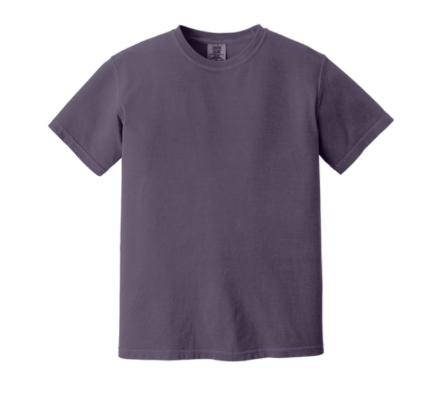 Wine Purple Comfort Color Shirt