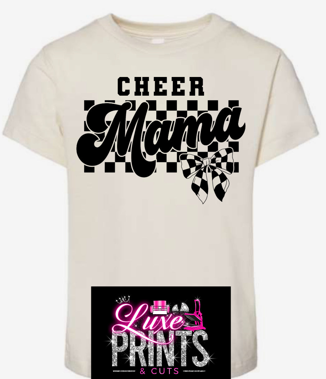 Checkard Cheer Mama