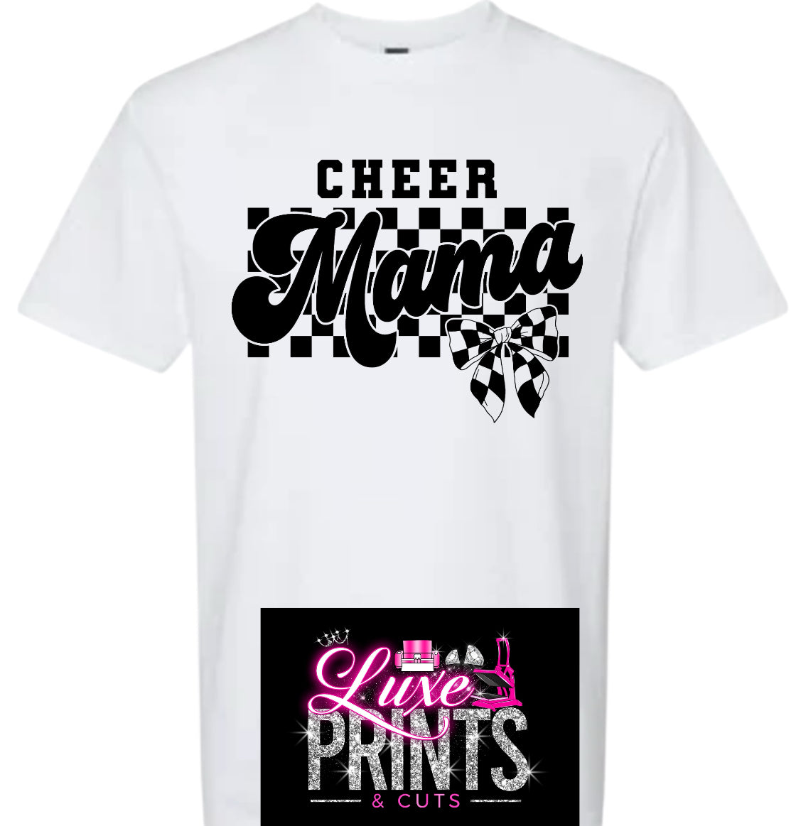 Checkard Cheer Mama