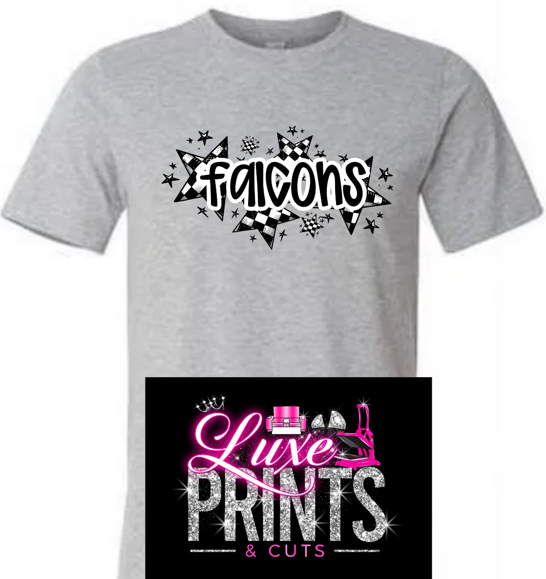 Checkered Falcon Stars