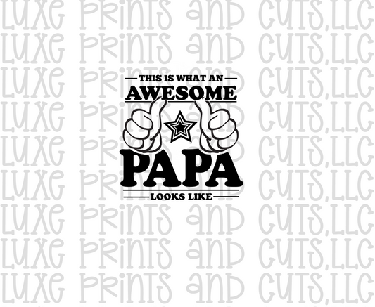 Awesome Papa (TRANSFER ONLY)