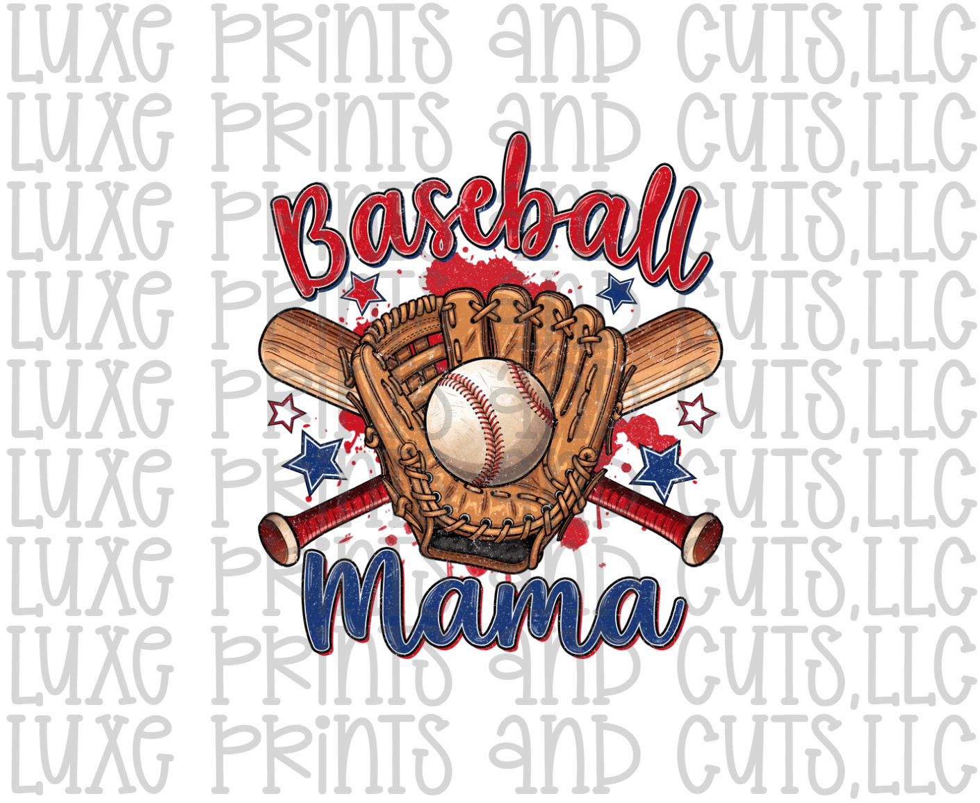 Baseball Mama (TRANSFER ONLY)