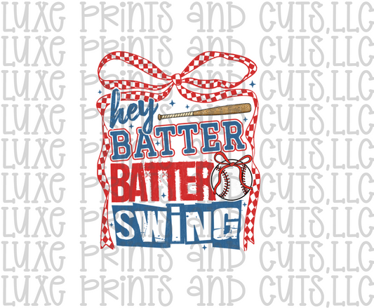 Hey Batter Batter Swing (TRANSFER ONLY)