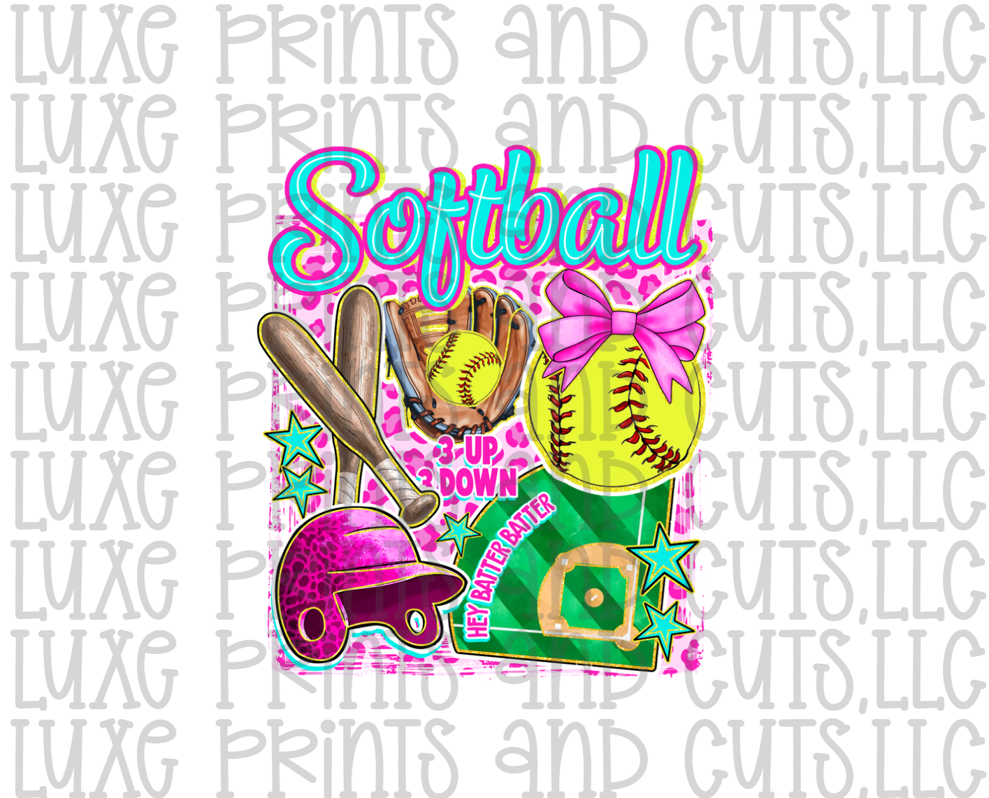 Softball Boujee Variations (TRANSFER ONLY)