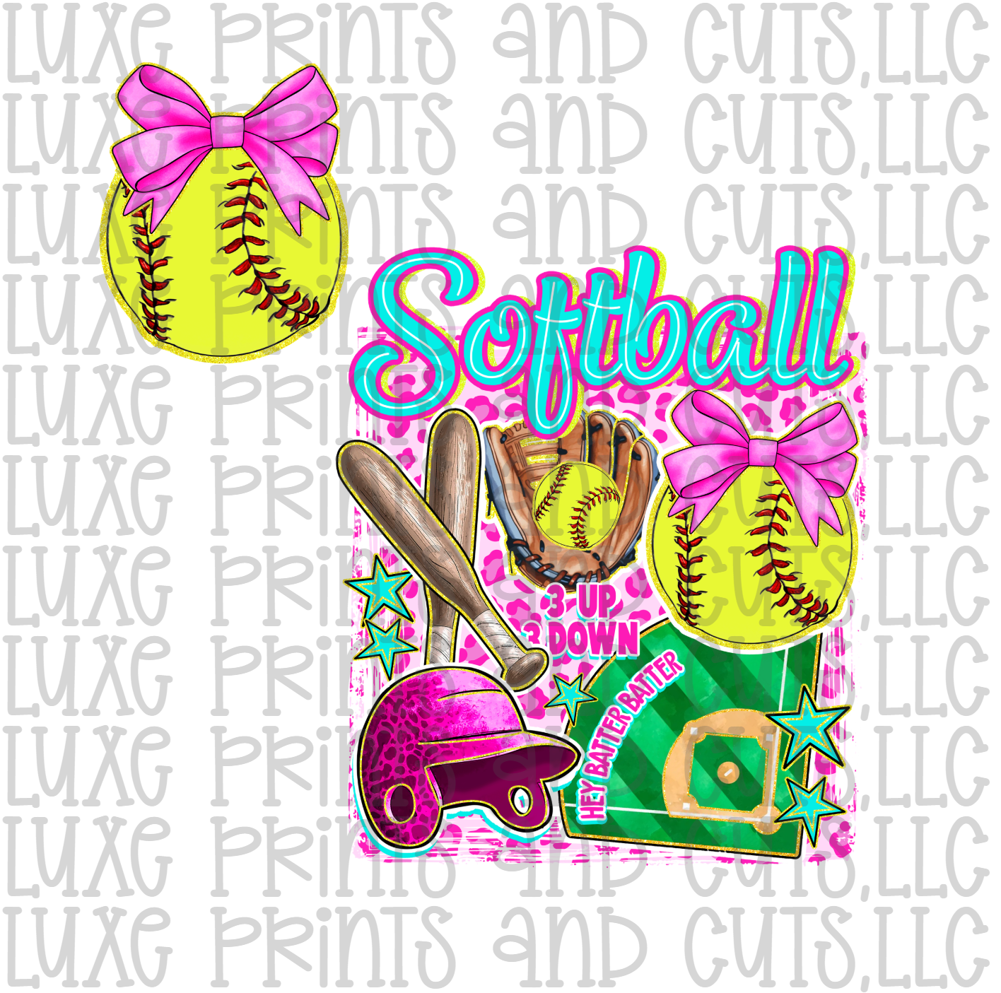 Softball Boujee Variations (TRANSFER ONLY)