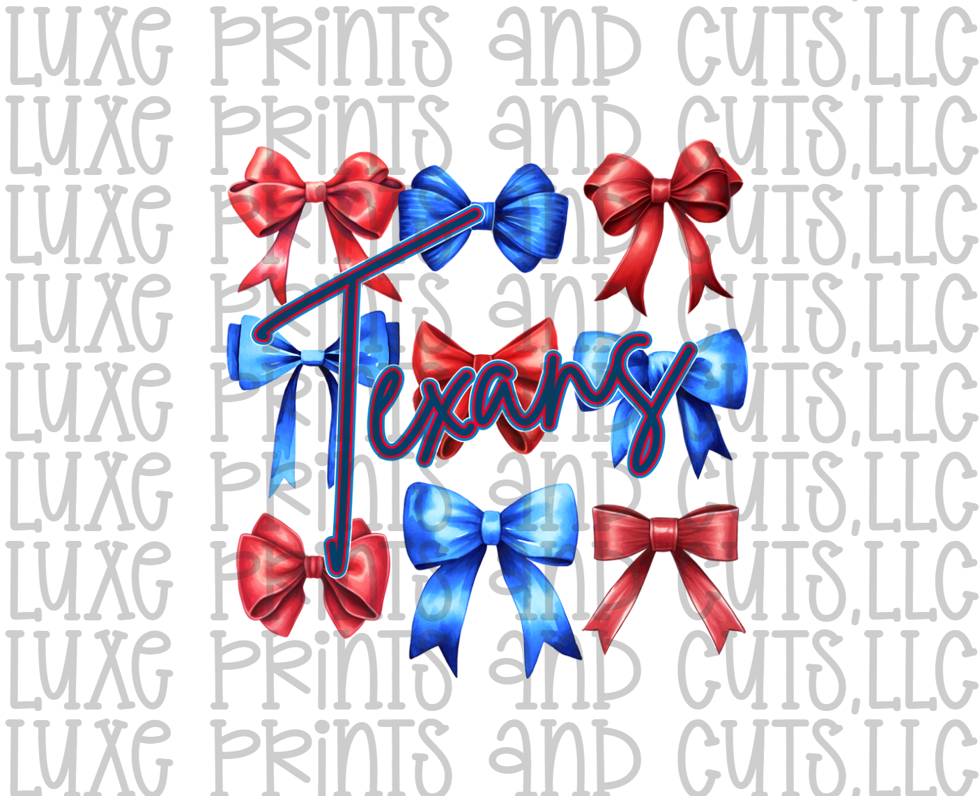 Texas Coquette Bow (TRANSFER ONLY) SALE