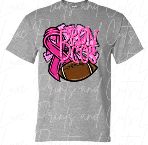 Cheer and Football Broncos Football