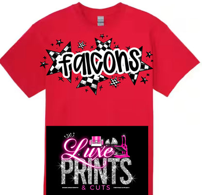 Checkered Falcon Stars