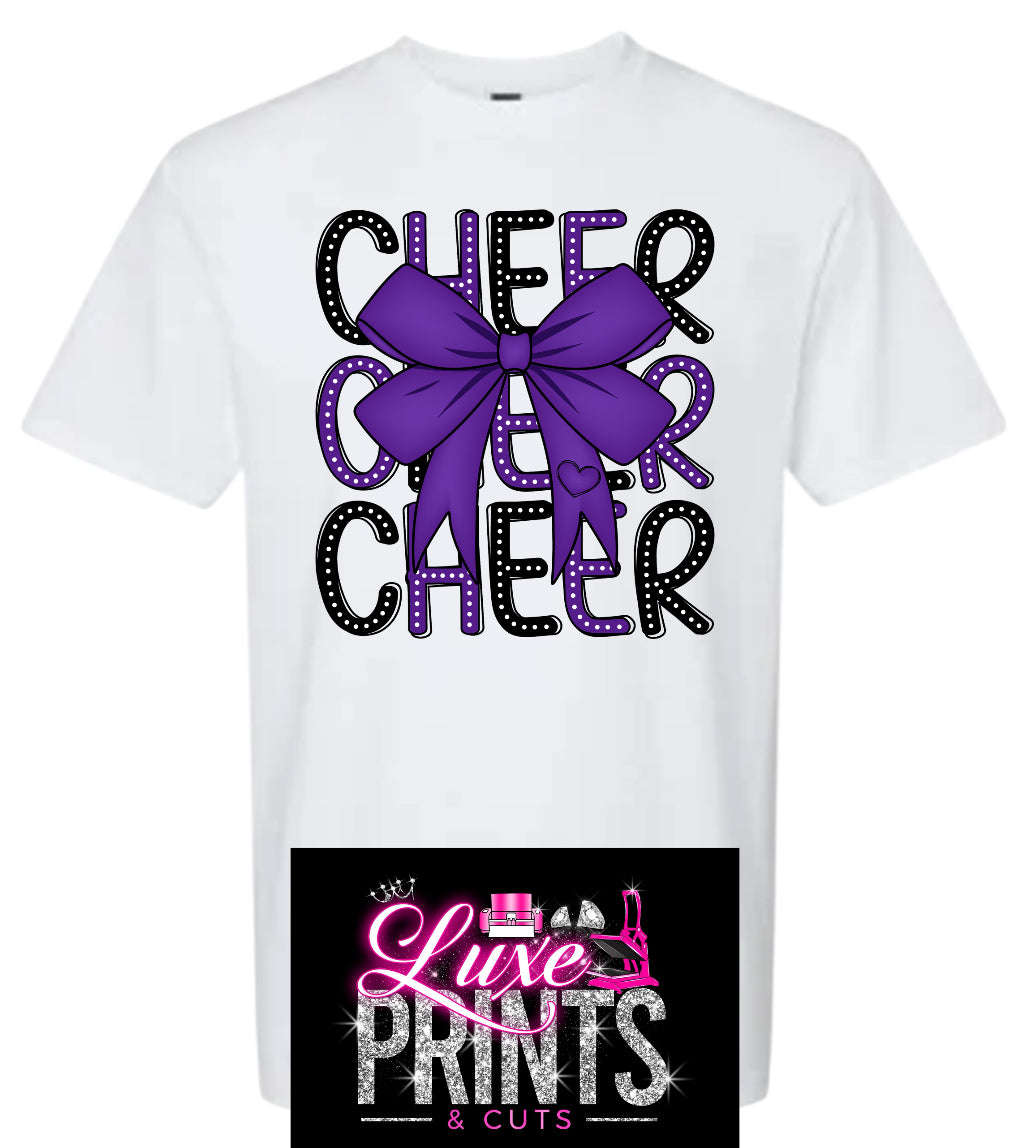 Purple and Black Cheer