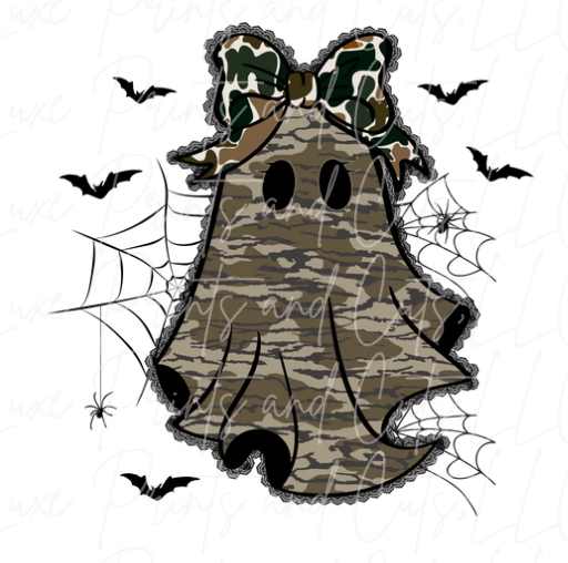 Camo Girl Ghost (TRANSFER ONLY)