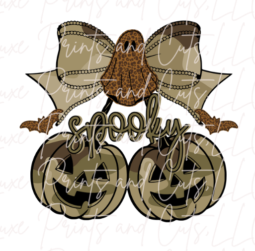 Camo Pumpkin Cherries (TRANSFER ONLY)