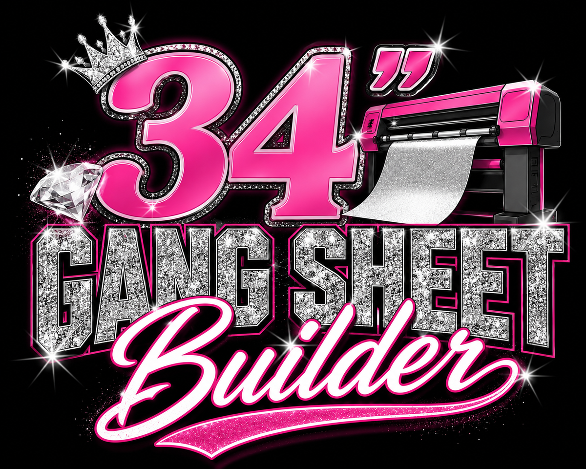 34" Gang Sheet Builder