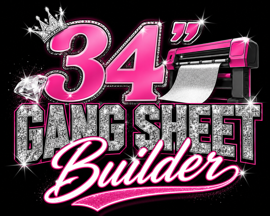 34" Gang Sheet Builder