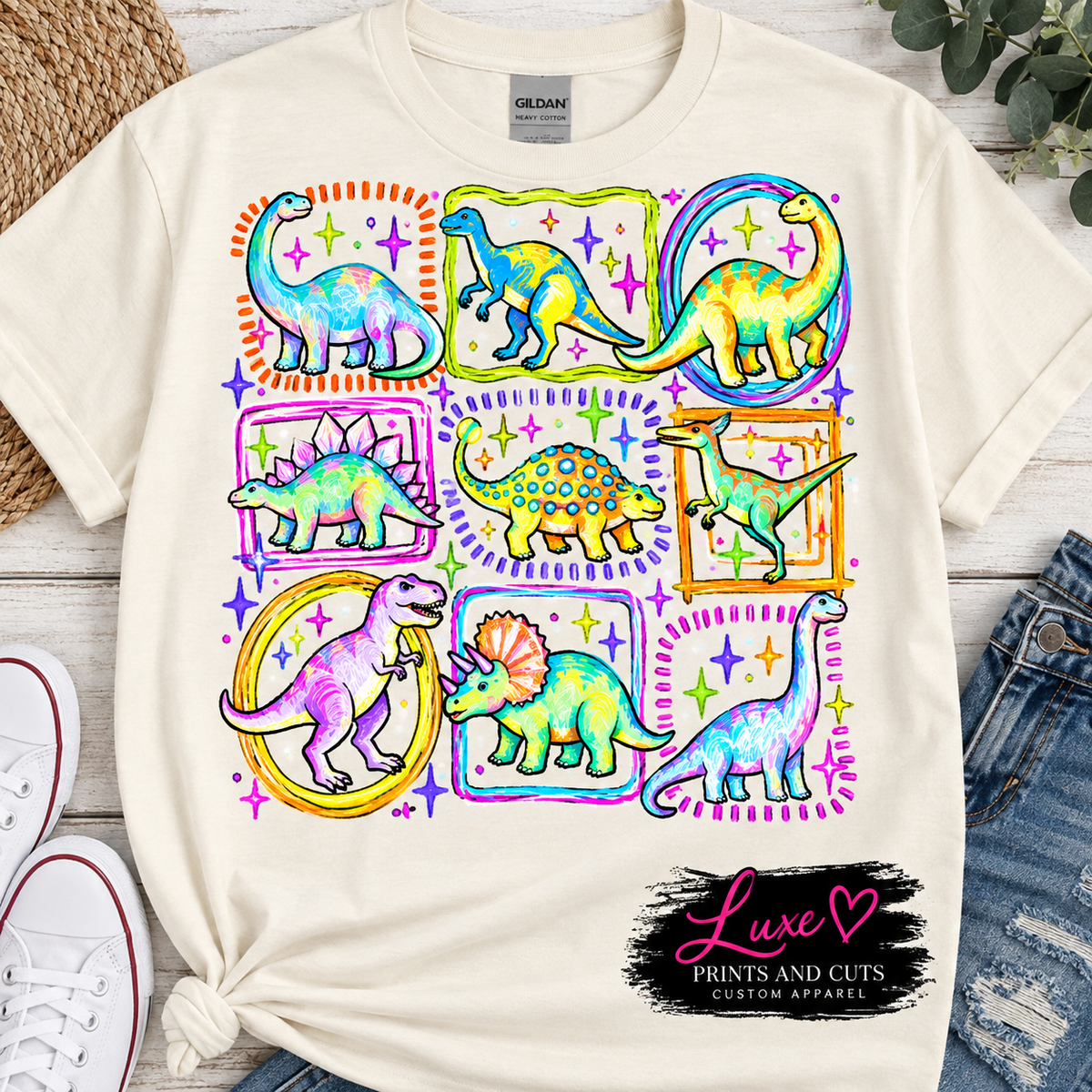 Colorful Dino