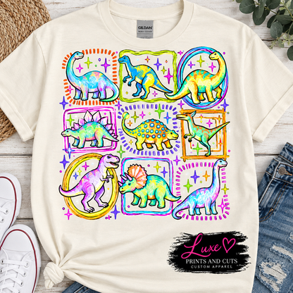 Colorful Dino