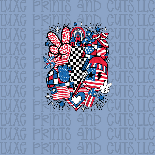Checkered Retro (TRANSFER ONLY)