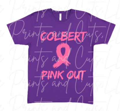Colbert Pink Out Distressed