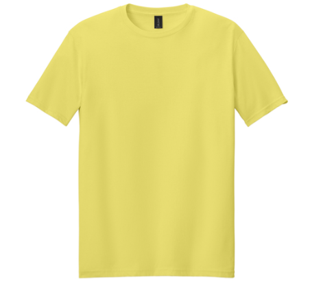 Cornsilk Yellow Gildan Shirt