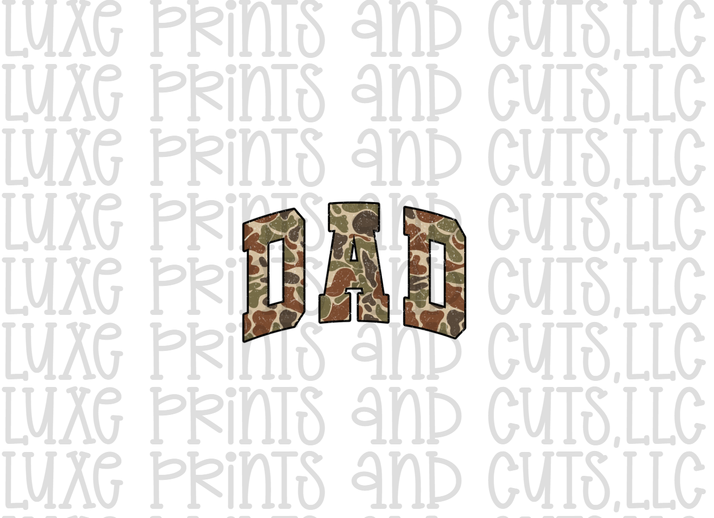 Camo Dad Variations (TRANSFER ONLY)
