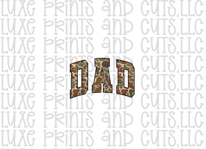 Camo Dad Variations (TRANSFER ONLY)