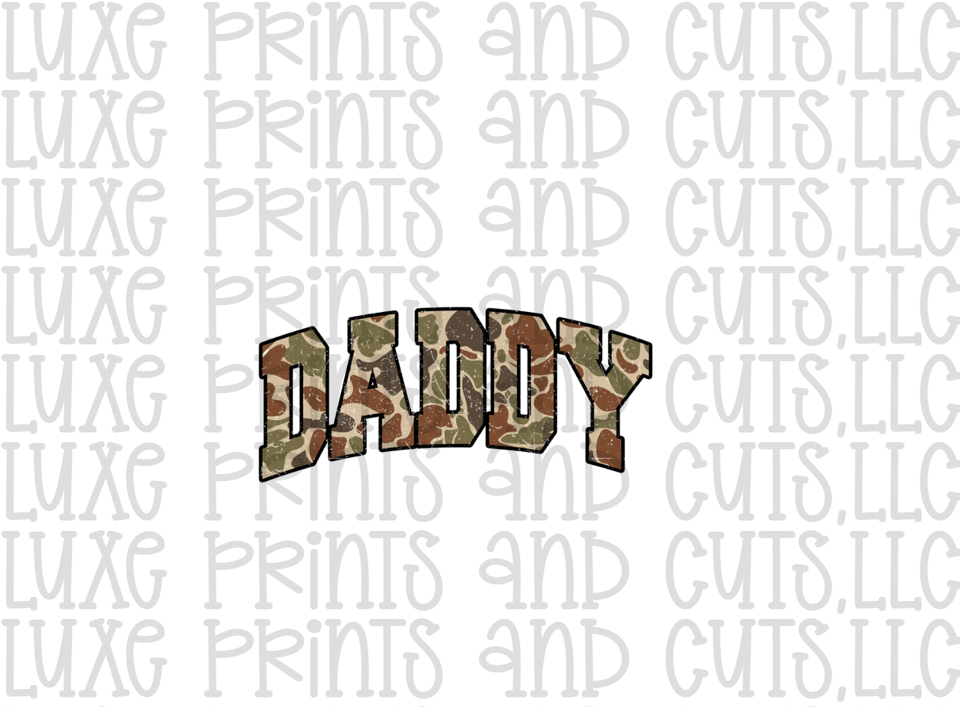Camo Dad Variations (TRANSFER ONLY)