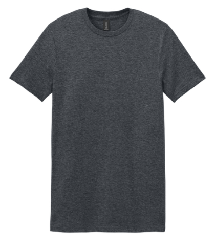 Dark Heather Grey Gildan Shirt