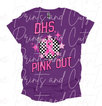 DHS Checkered Pink Out