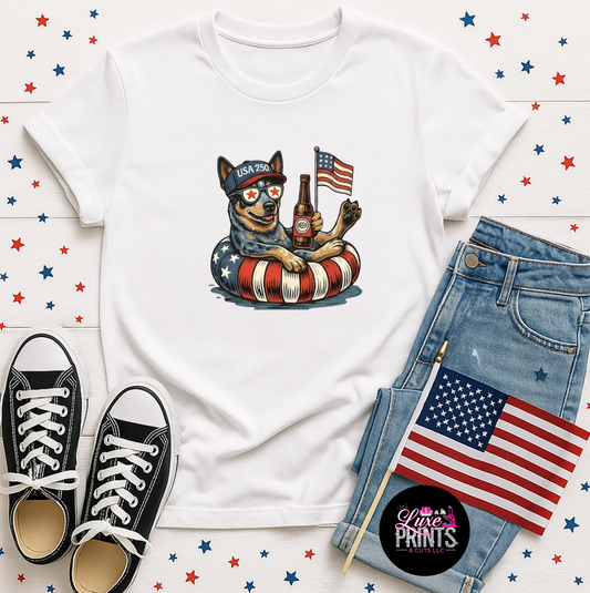 Patriotic Dog