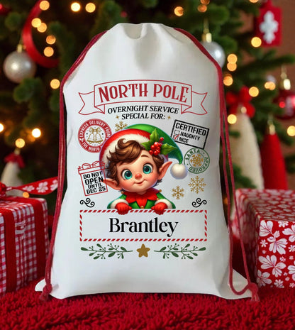 Personalized Santa Sacks
