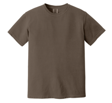 Espresso Brown Comfort Color Shirt